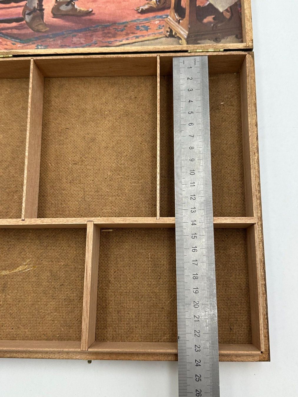 Sonstige Tabakwaren: Holzbox Schatulle Zigarrenbox Geschenkverpackung – Gebraucht aus Luzern von Lager6640 6