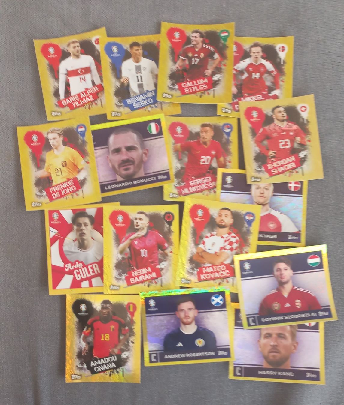 Panini Sammelbilder & Trading cards: EM 2024 Goldsticker – Gebraucht aus Thayngen von andielsener