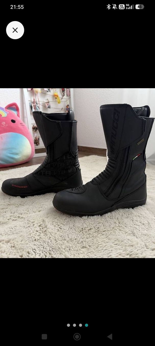 Vanucci Herrenschuhe: Vanucci VTB 20 Motorradstiefel - Grösse 45 – Gebraucht aus Gerlafingen von Zsoltikoki 1