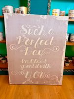 Wandschmuck Dekoration Tafel Bild Gemälde Poster Schild Deko