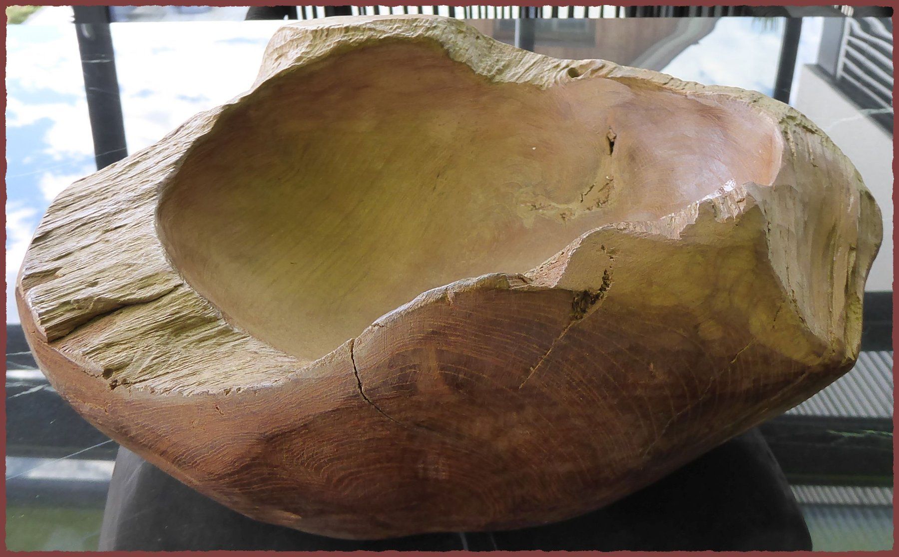 Ciotole: Rustikale Holzschale, Unikat, ca. 40cm Durchmesser – Usato da Oberglatt ZH venduto da 123Gebraucht 2