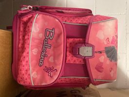 Kinder Schulranzen Ballerina rosa