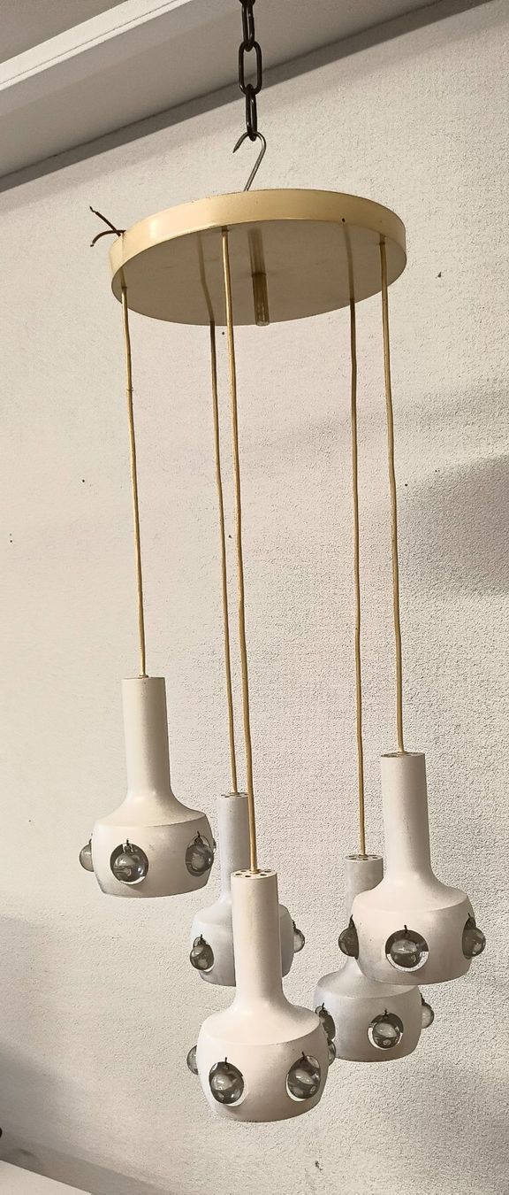 Lampadari & plafoniere: Vintage Hängeleuchte 5 Köpfig – Usato da Basel venduto da bk_brockibasel 2