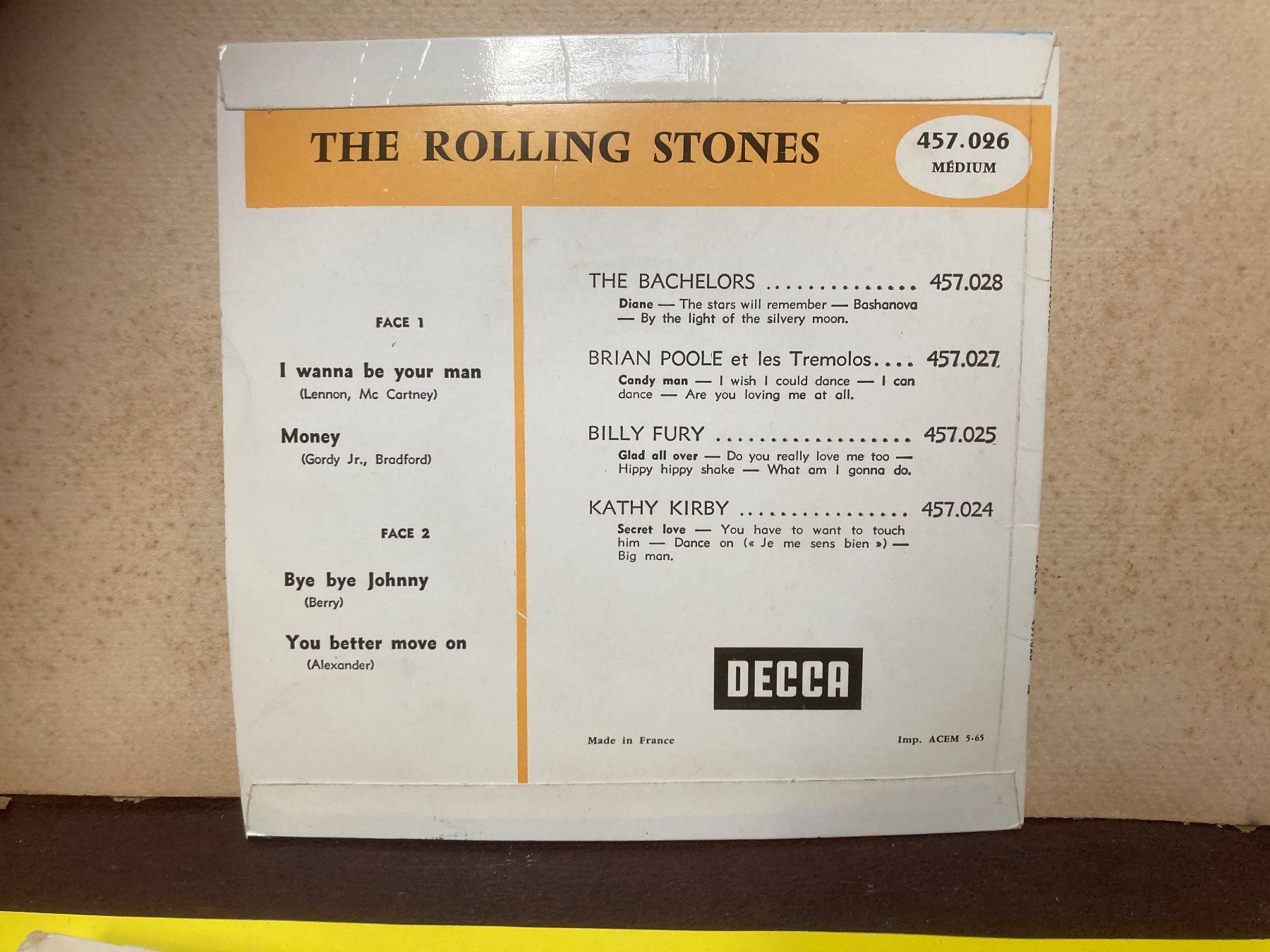 Dischi in vinile: Rolling Stones - Rare EP - 7" - 1964 – Usato da zürich venduto da papalapa 1