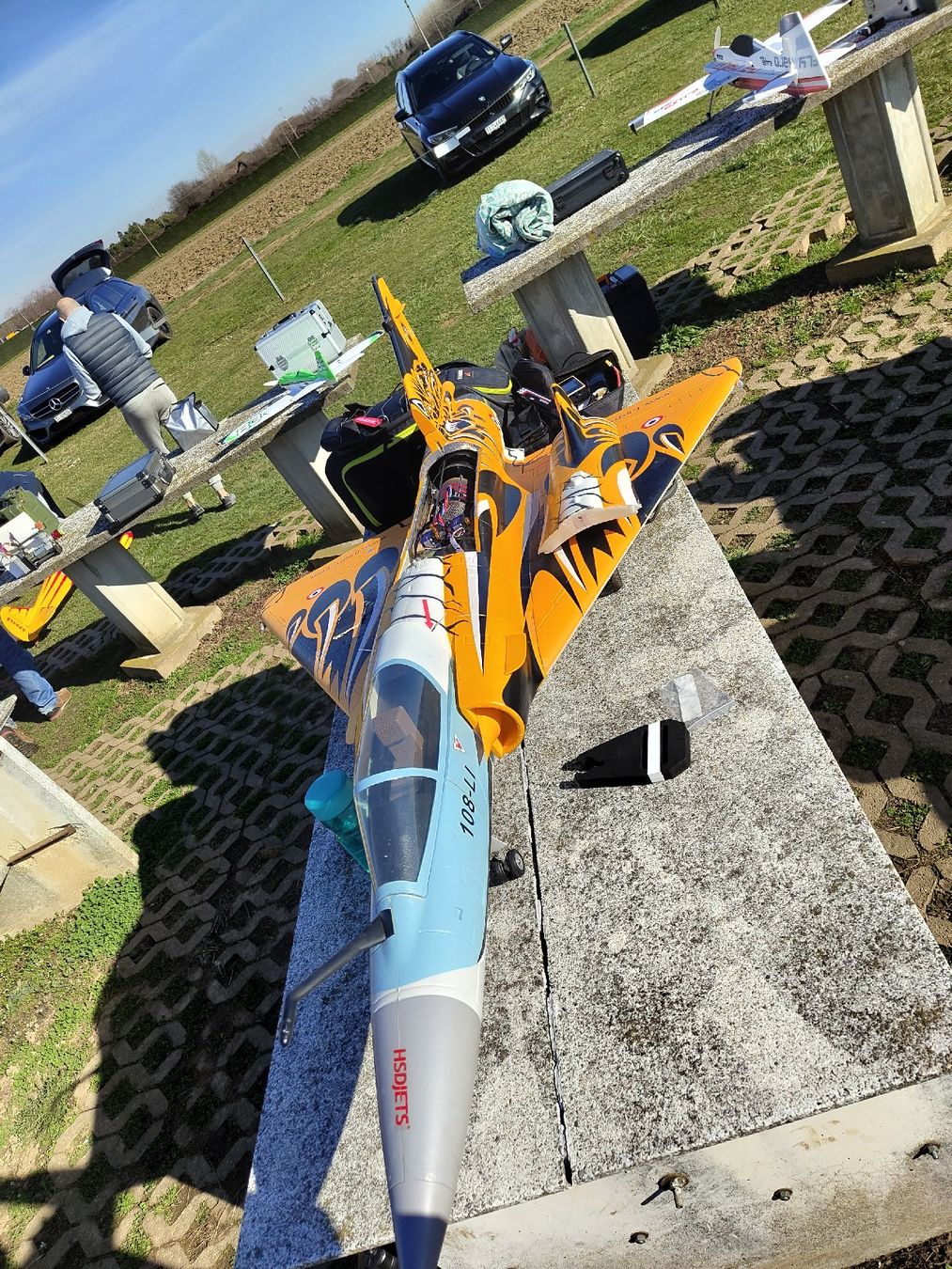 Modellismo RC: RC HSD JetMirage 2000 vectorial Turbine K60G1 Kingtech – Usato da Cugnasco venduto da samgo94
