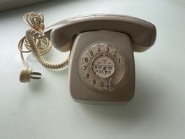 Retro Telefon Zellweger Uster - Vintage Look für Deko!