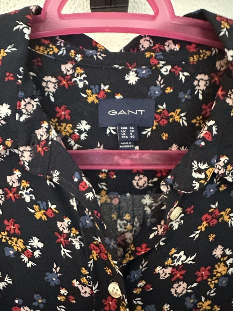 Gant Kleider: GANT Blumenkleid Gr. 38 Hemdblusenkleid Langarm – Neu (gemäss Beschreibung) aus Glattbrugg von SMusic98 1