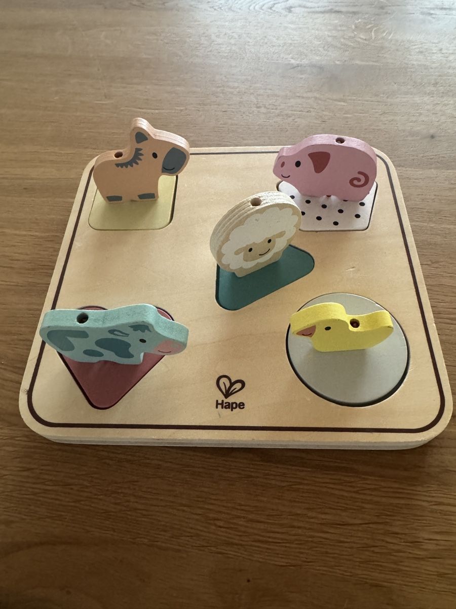 Hape Puzzle: Hape Tiergeräusche Puzzle – Usato da Schinznach Dorf venduto da meee_l