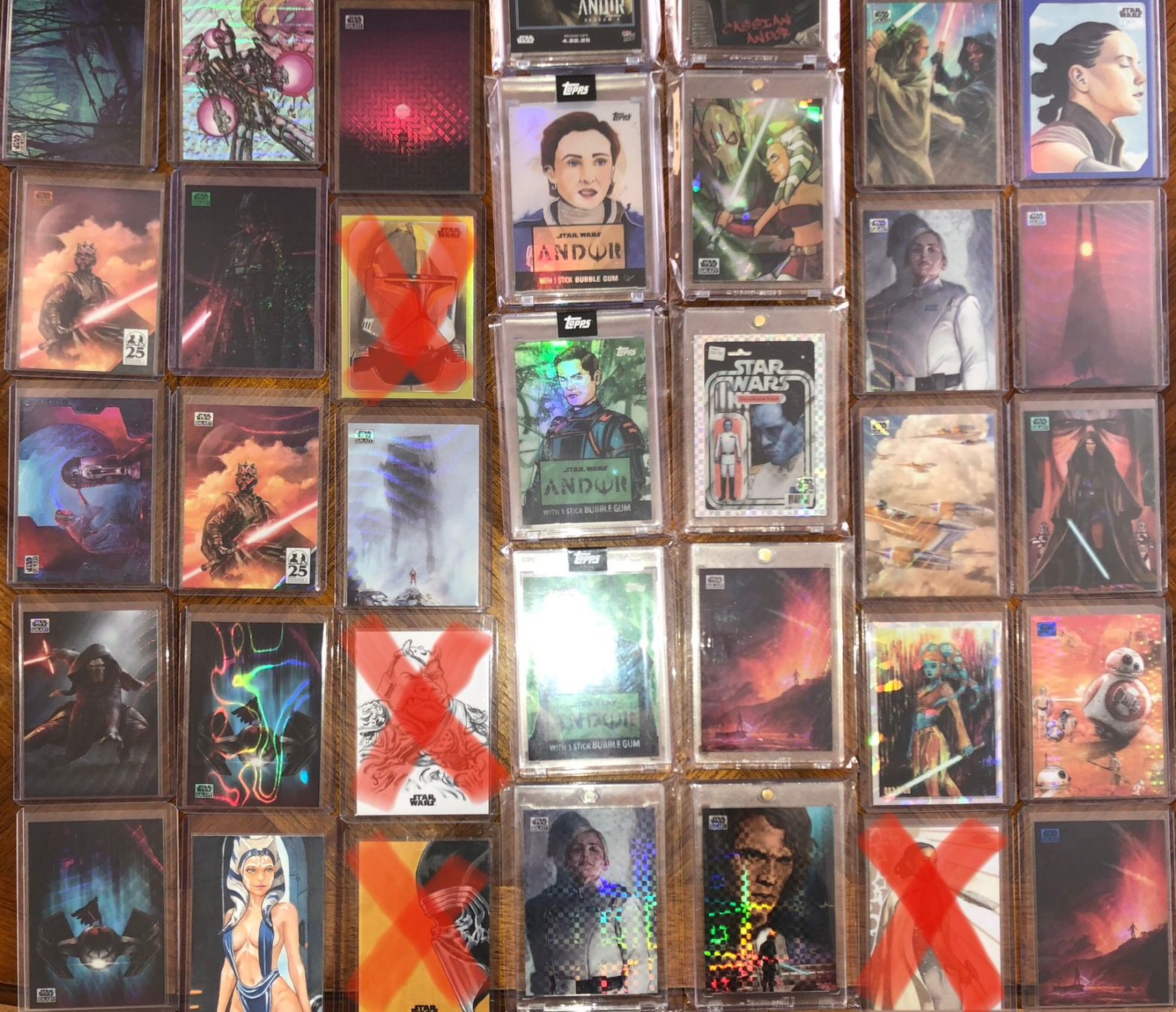 Topps Carte collezionabili: Serialized cards catalogue Topps Star Wars Chrome Galaxy + – Nuovo (secondo la descrizione) da Corsier GE venduto da SWmoderncards 1