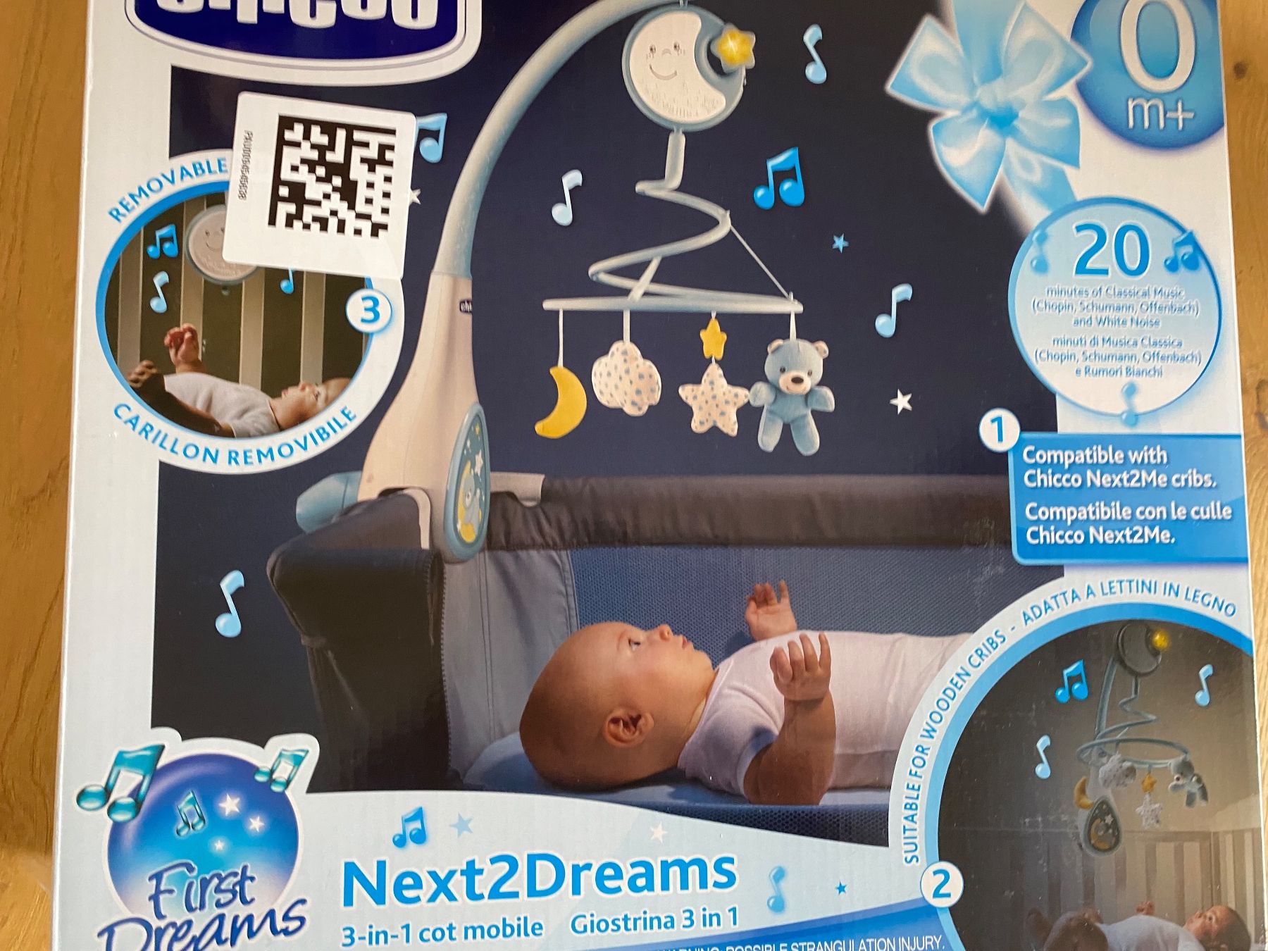 Chicco Giocattoli: Chicco Next2Dreams Mobile hellblau – Usato da Trachslau venduto da M_Schmid81 7