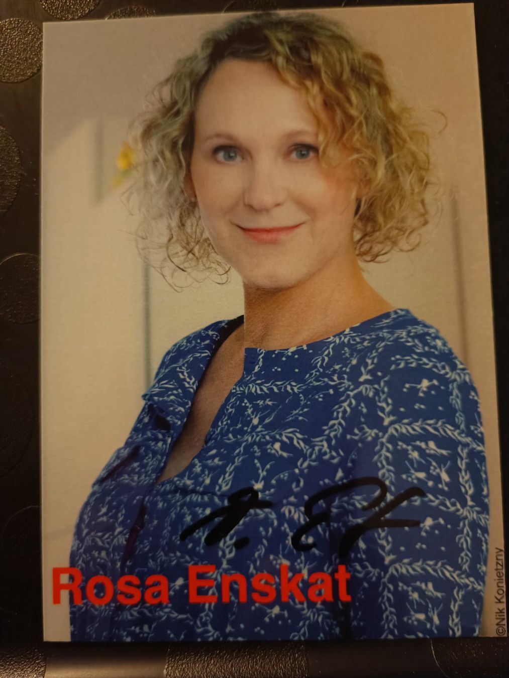 Autografi: Rosa Enskat - signierte Autogrammkarte – Usato da Menziken venduto da Artographs