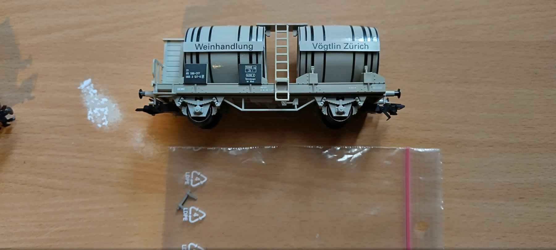 Märklin Modellini di ferrovie: Güterwagen Märklin aus Statset 29510 – Usato da Chiasso venduto da ste_29bl 5