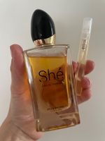 MILESTONE EMPER She 5ML EDP Abfüllung. (Armani Si Dupe)