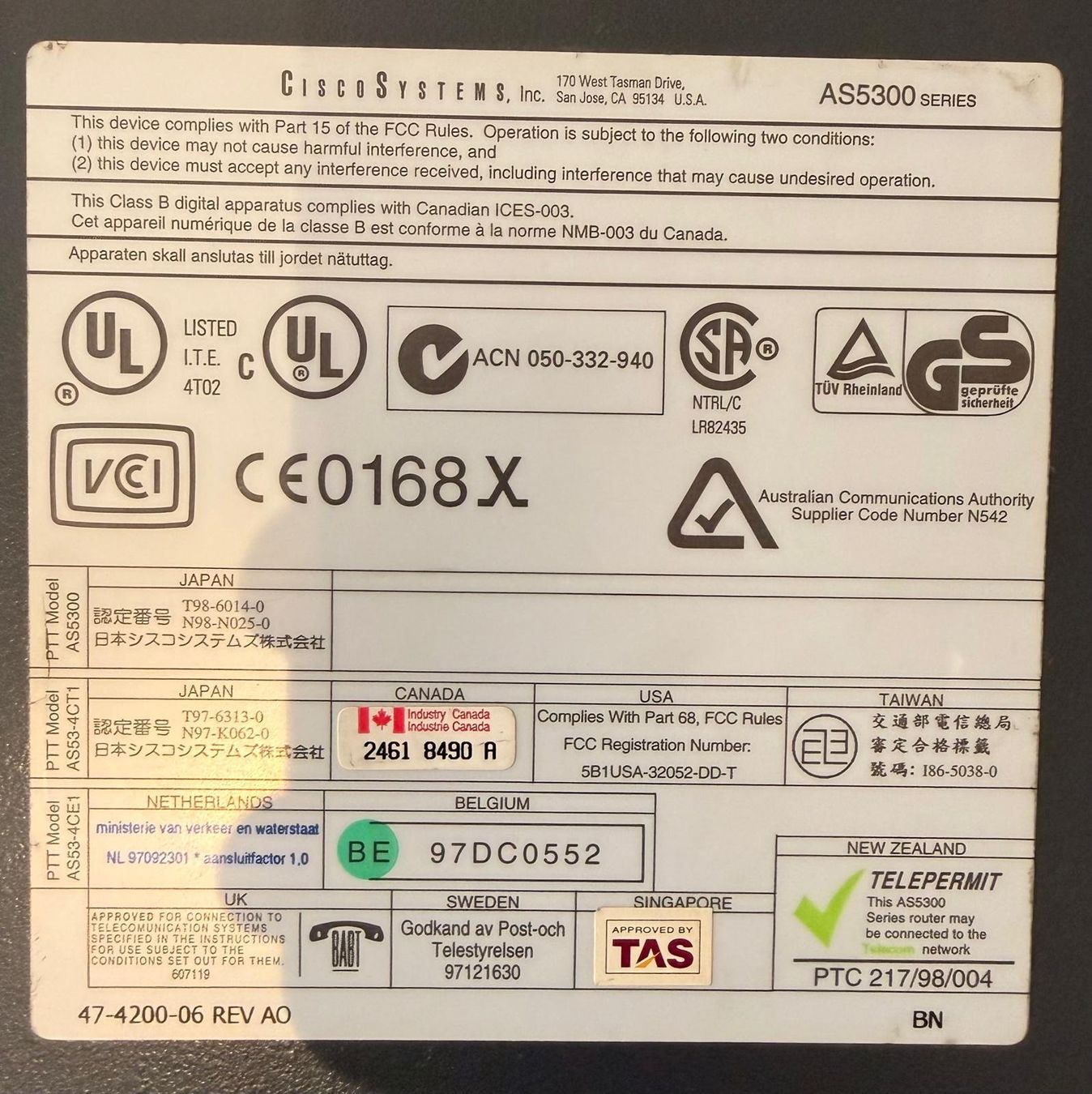 Cisco Modem & Router: Cisco AS5300 Series VOIP Gateway – Usato da Bellinzona venduto da fed_h59t 3