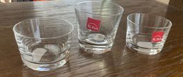 3 Rona Teelichtglässer Neu