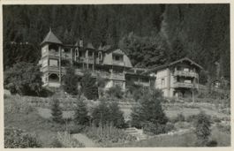 Saas   GR   -   Pension Waldhof       um 1931