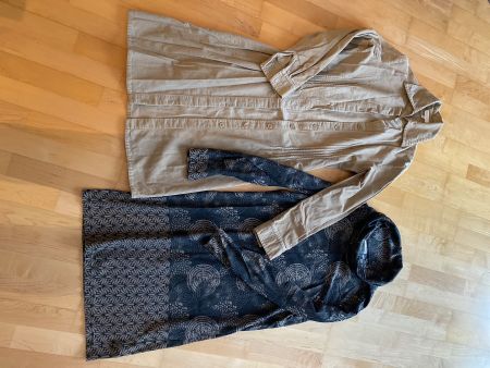 Kleid ( Rainbow) mit Tunika ( Kookai)