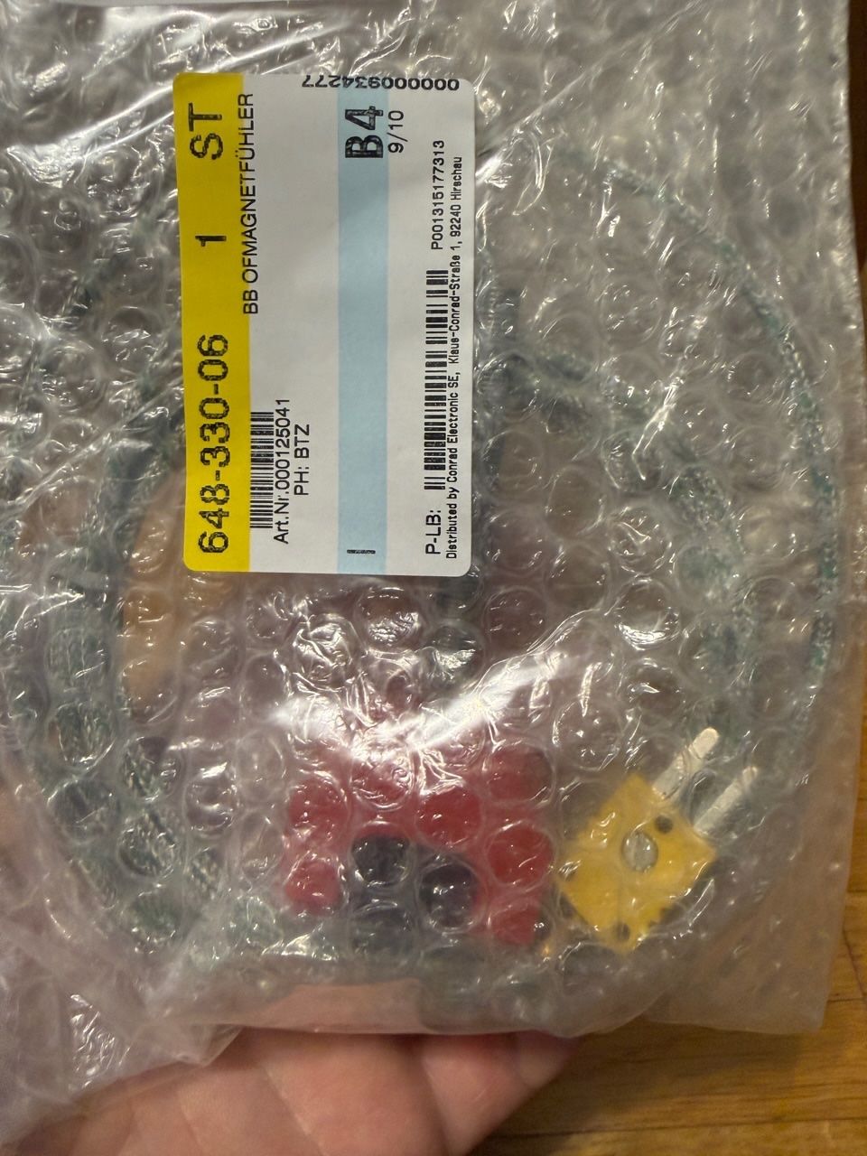 Altro per la casa: B+B Thermo-Technik Oberflächenfühler 0600C1061-3 Thermometer – Nuovo e nell'imballaggio originale da Uster venduto da Valen7ino 2