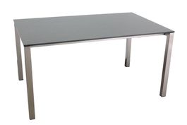 Gardeko Ausziehtisch HPL grau 150x90 Gartentisch 90x150 neu