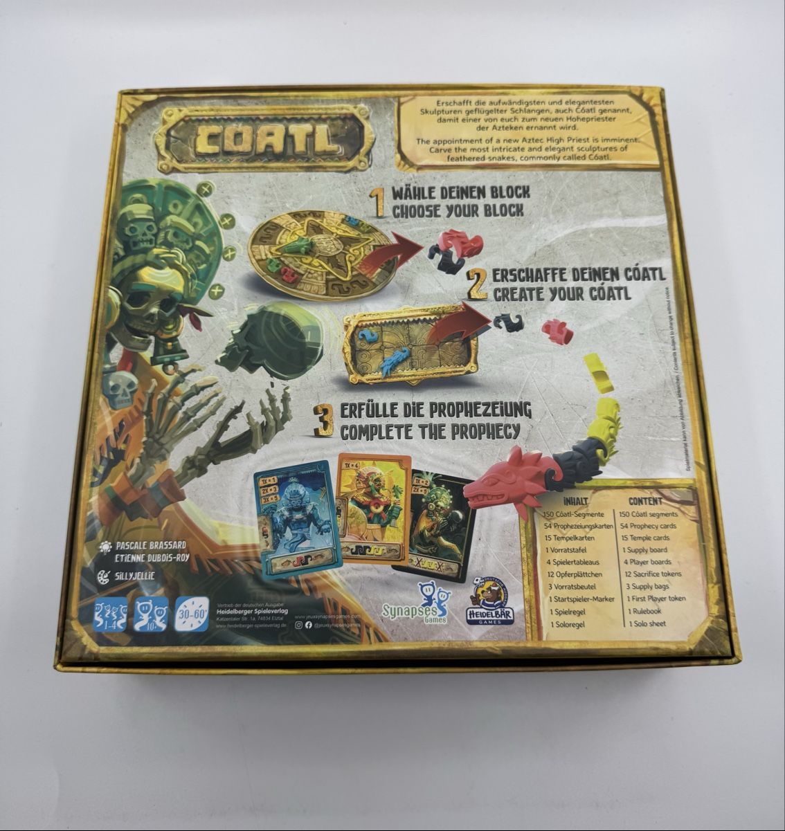 Giochi: Coatl Brettspiel von Synapses Games – Usato da Herisau venduto da Seyashop1 1