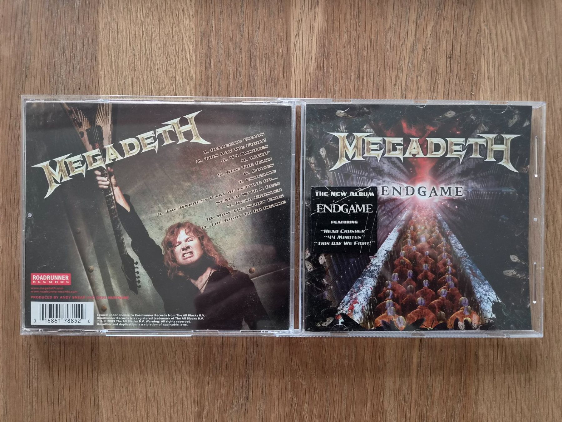 CD: CD Megadeth - Endgame, 2009 – Usato da Nebikon venduto da Harley-Davidson01