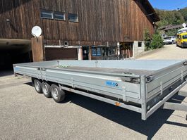 Anhänger HULCO 3 Achsen 3500kg zulässiges Gesamtgewicht