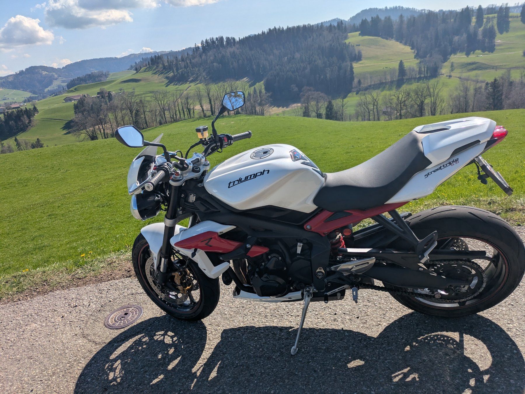 Triumph Strada: Triumph Street Triple Spezialversion 675R – Usato da Winterthur venduto da maranello123 3