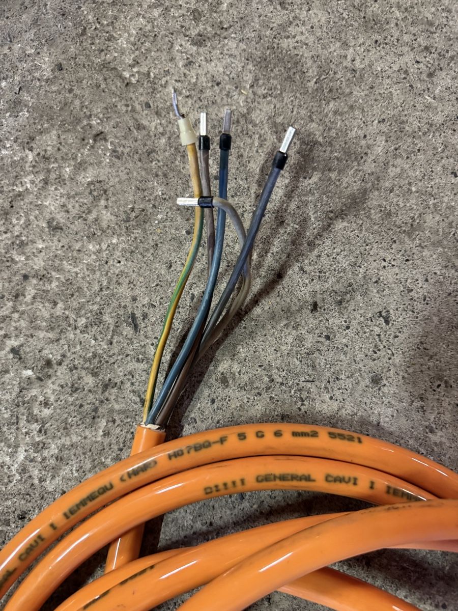 Kabel: 6m Stromanschlusskabel mit Stecker – Gebraucht aus Buonas von Topdown 3