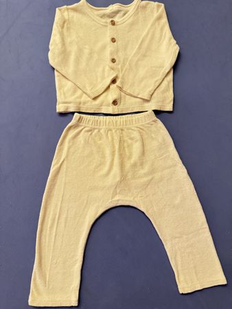 Petit Bateau, Set, Cardigan, Hose, Gr. 81, 18 Monate