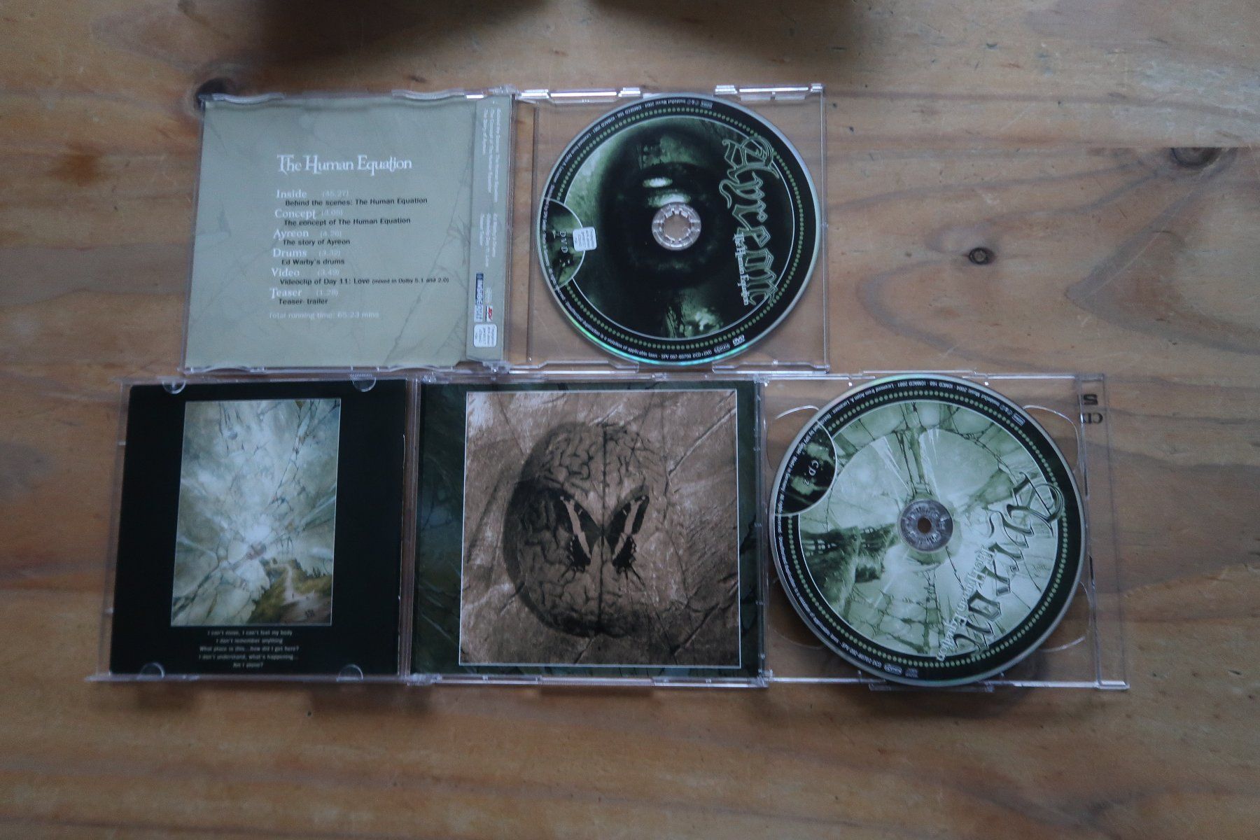 CDs: AYREON - THE HUMAN EQUATION - 2x CD + BONUS DVD BOX – Gebraucht aus Basel von Patiscat 8