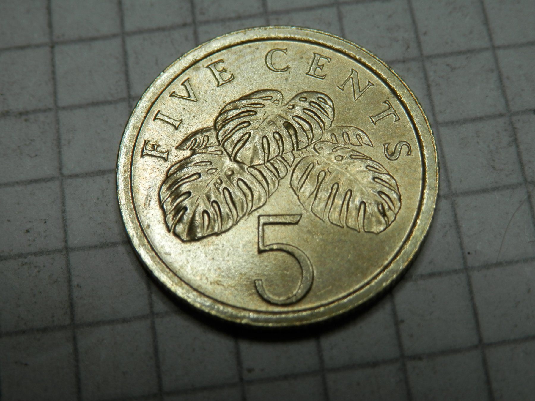 Tutti le monete: Singapur  5 Cent, 1989 – Usato da Weiach venduto da weiach81 1