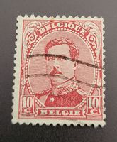 Belgien alte briefmarke