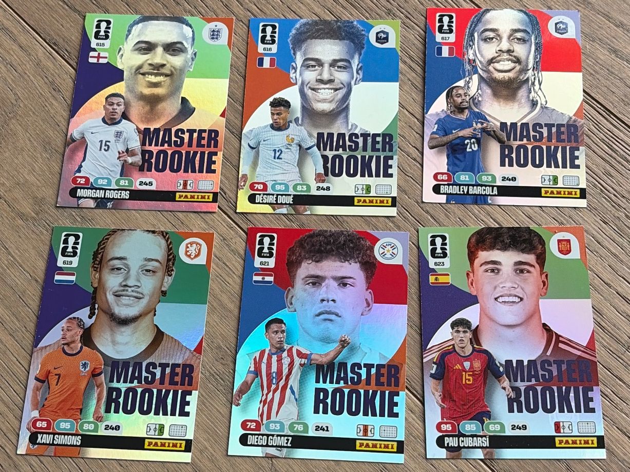 Panini Sammelbilder & Trading cards: Adrenalyn Pannini Master Rookie – Gebraucht aus Stallikon von NOH0102