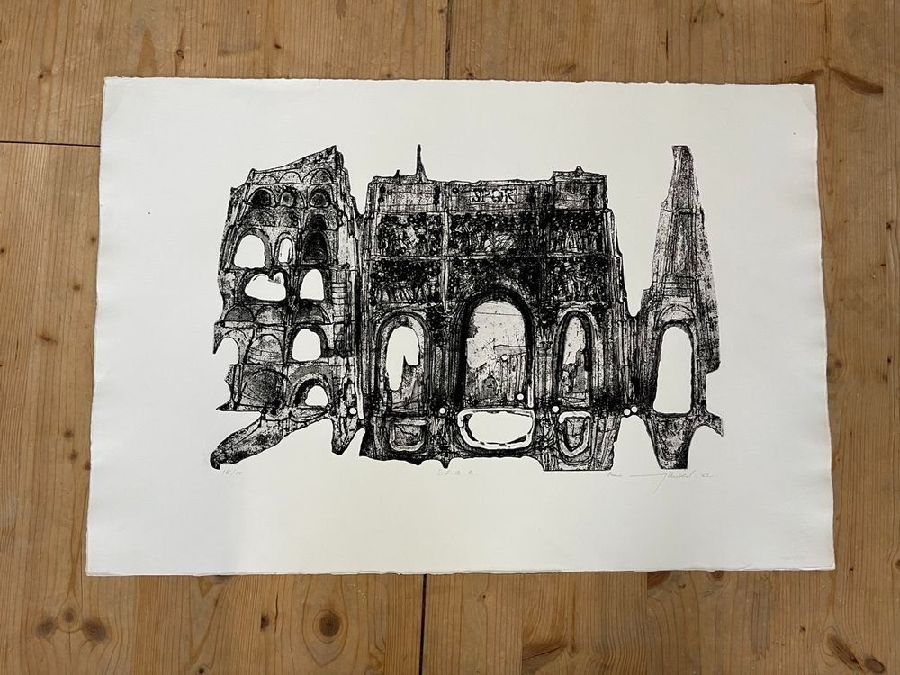 Grafica & Litografie: MAX JUNKER RADIERUNG SIGNIERT NUMMERIERT – Usato da Gersau venduto da kunst-online 2