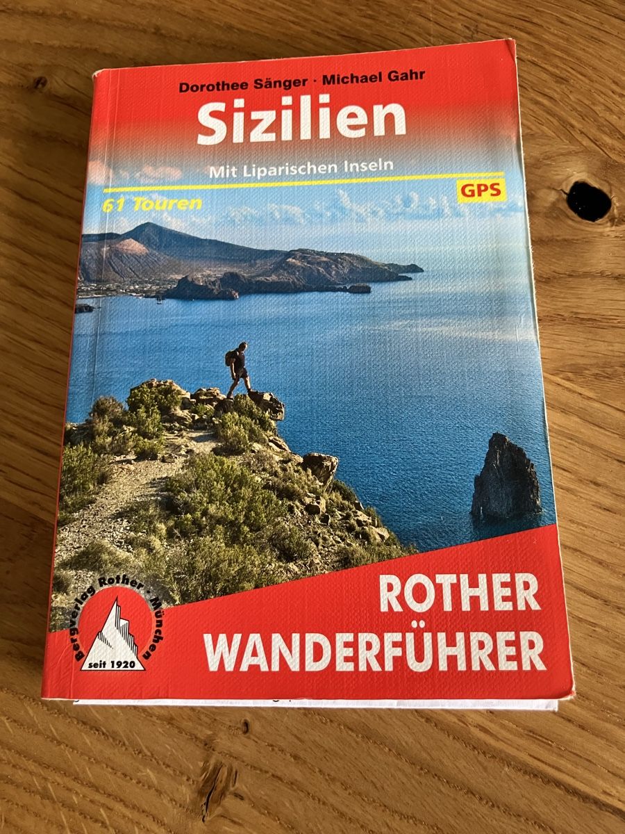 Livres: Wanderbüchlein Sizilien – D'occasion à Biglen par Maci2005