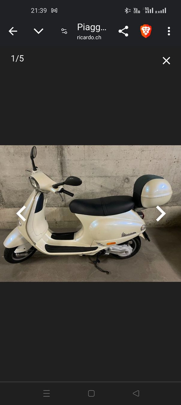 Vespa Scooters: Vespa 125 – D'occasion à Schaffhausen par cic_87cy 3
