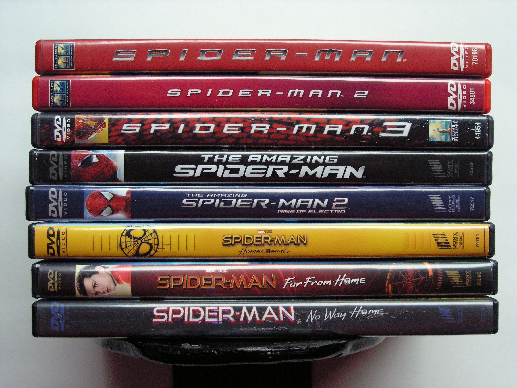 Tous les DVDs: SPIDER-MAN complete DVD COLLECTION – D'occasion à Zuzwil SG par vette13 7