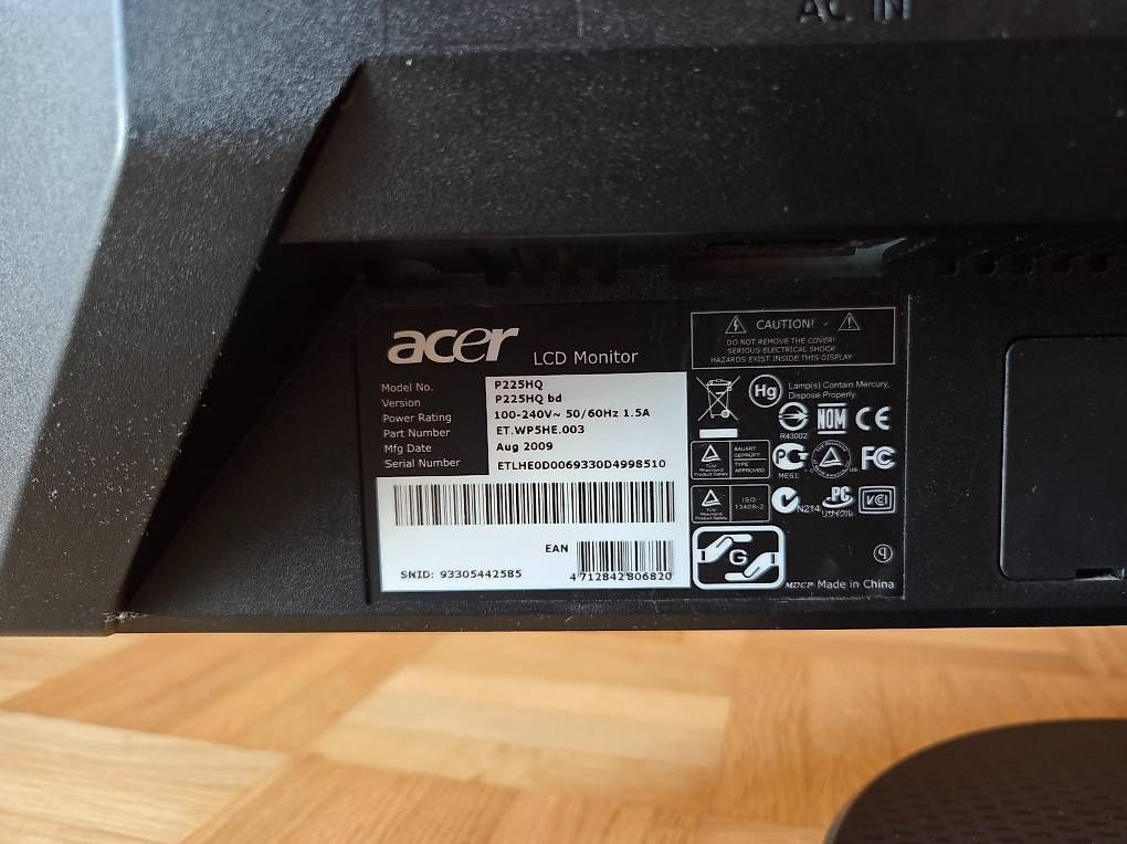 Acer Ecrans: Ecran Acer 21.5" Full HD – D'occasion à Sugiez par jul7290 4