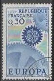 Tutti i francobolli: FRANCE : EUROPA 1967  (18 – Usato da Ruggell venduto da Masescha