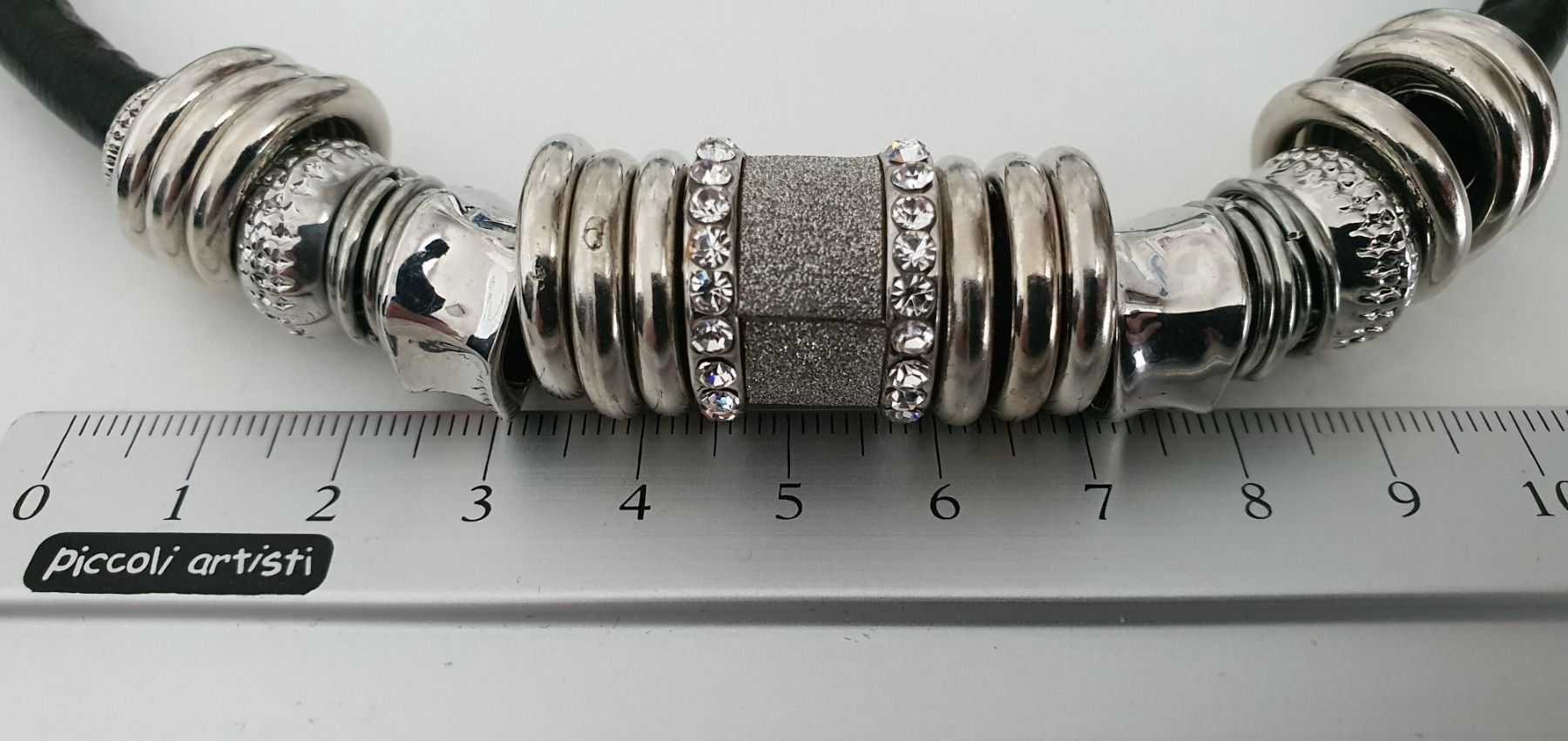 Catenine: Halskette mit Strass, ca. 21cm lang – Usato da Jona venduto da VivianPatrick 3