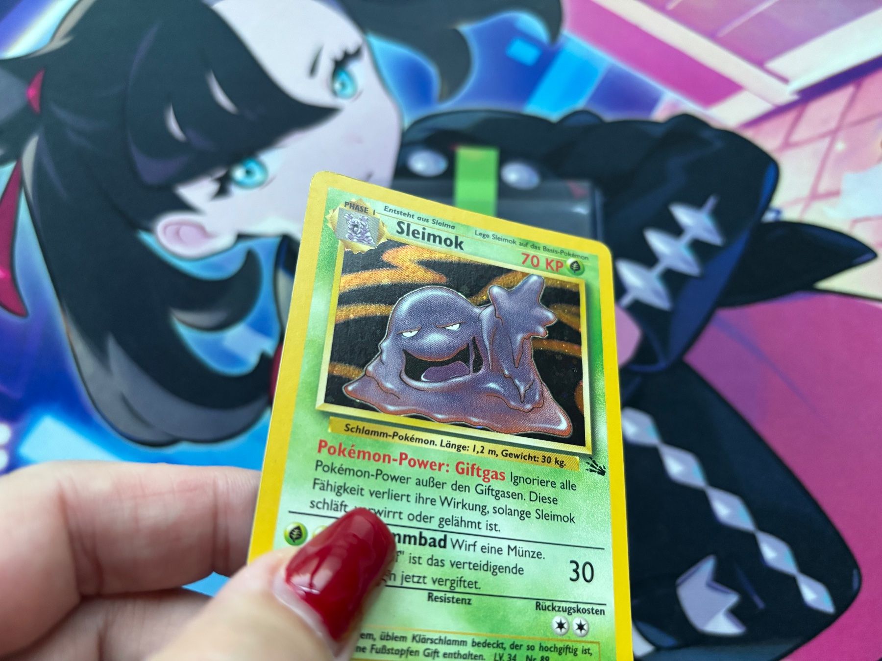 Pokémon Carte collezionabili: 2000 POKEMON Sleimok Holo Fossil 013 – Usato da Wilen (Sarnen) venduto da Seeungeheuer 1