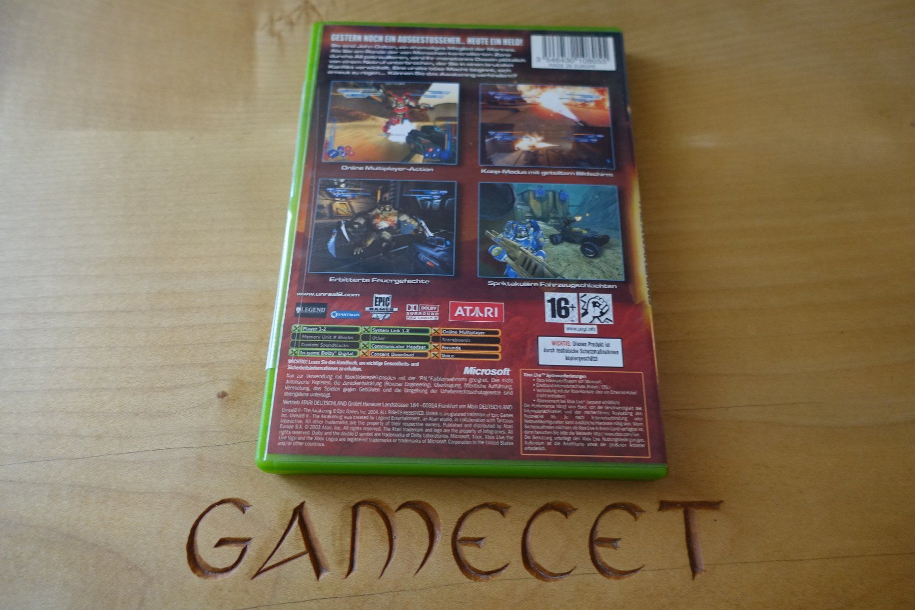 Microsoft Giochi: Unreal II: The Awakening – Usato da Steinach venduto da Gamecet 2