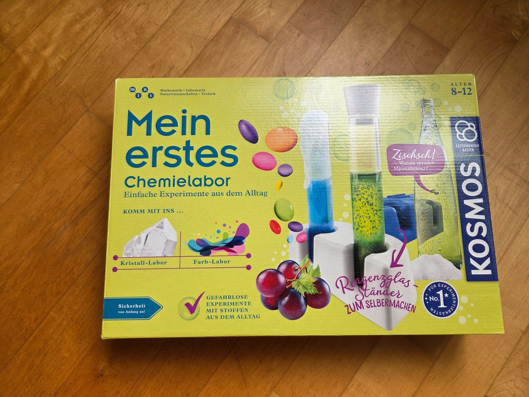 Kosmos Giocattoli: Kinder Chemielabor ungeöffnet – Nuovo e nell'imballaggio originale da Basel venduto da Norge_69