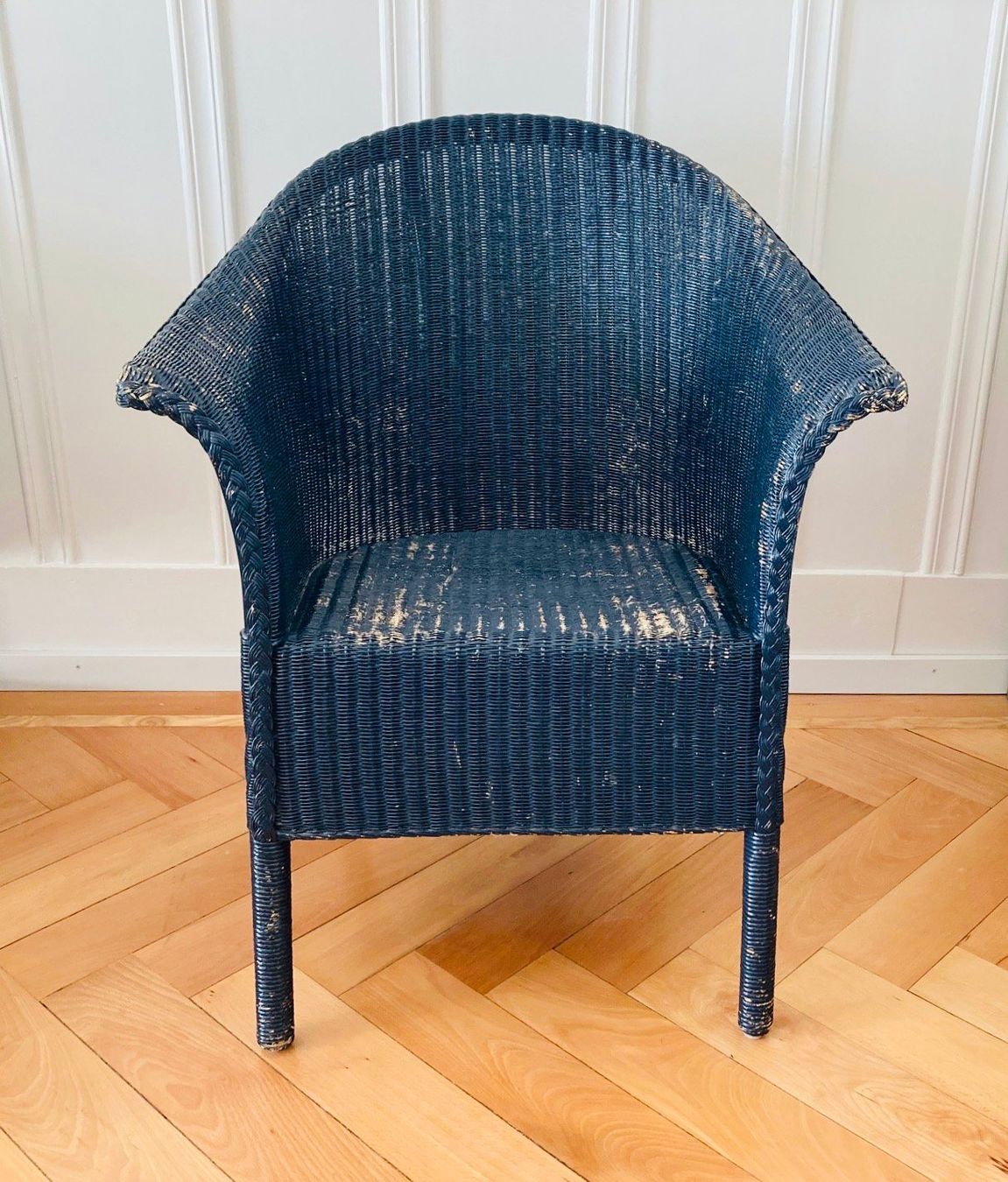 Poltrone: Loom Chair, Sessel, Dunkelblau – Usato da Zürich venduto da cornetto55 1