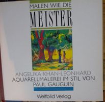 Aquarellmalerei im Stil Gauguins 👍🎨🖼️
