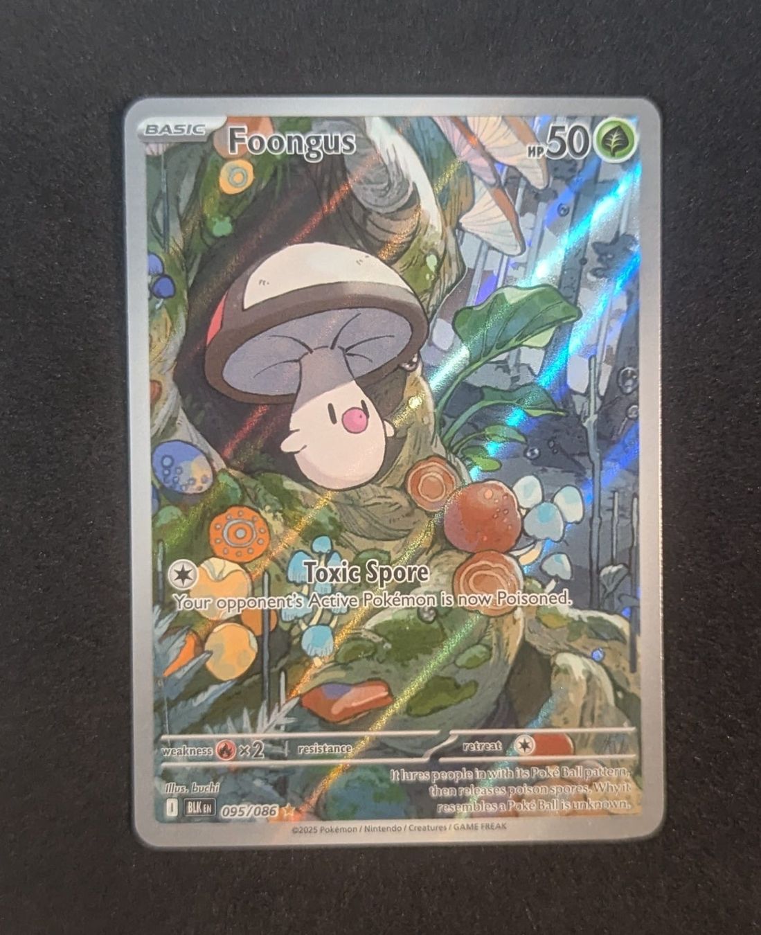 Pokémon Carte collezionabili: Foongus Black Bolt 95/86 – Usato da Zürich venduto da printz7