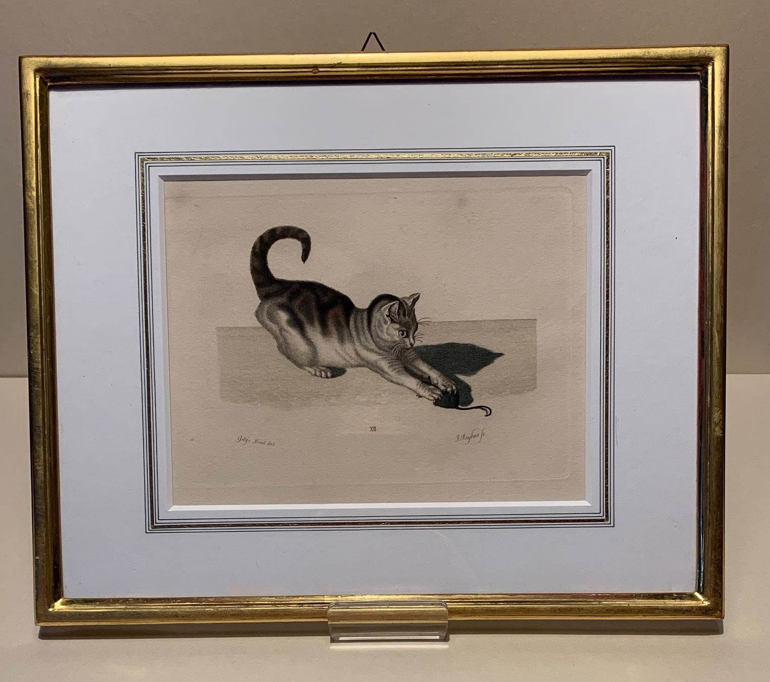 Stiche: Chat et souris I – Gebraucht aus Veytaux von Latourelle