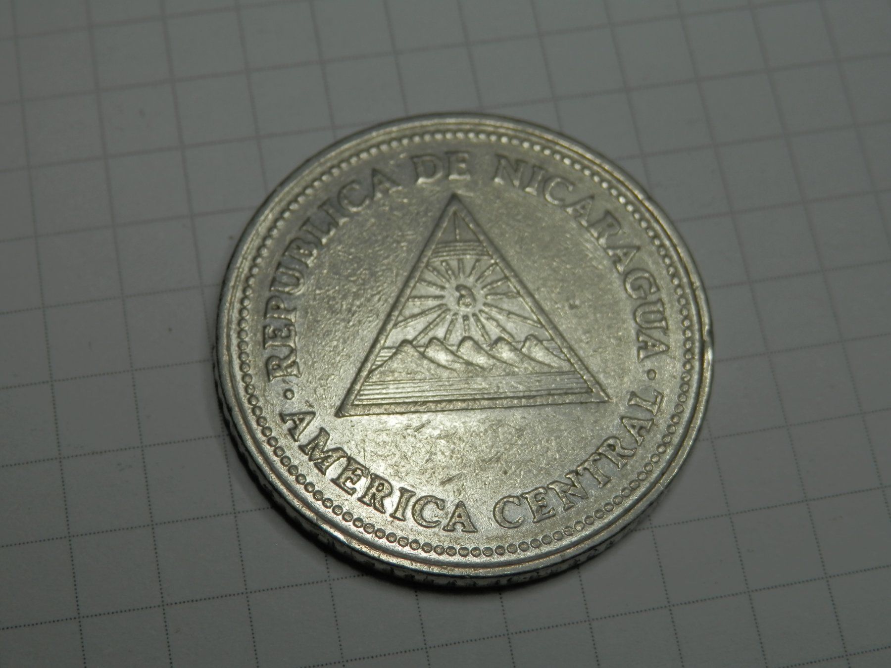 Tutti le monete: Nicaragua  1 Cordoba, 1997 – Usato da Weiach venduto da weiach81 1