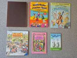 6x Musik-, Lieder- & Mitmachbücher (inkl. CD)