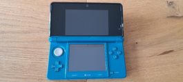 Nintendo 3DS Türkis/Schwarz mit Zubehör – Wie neu